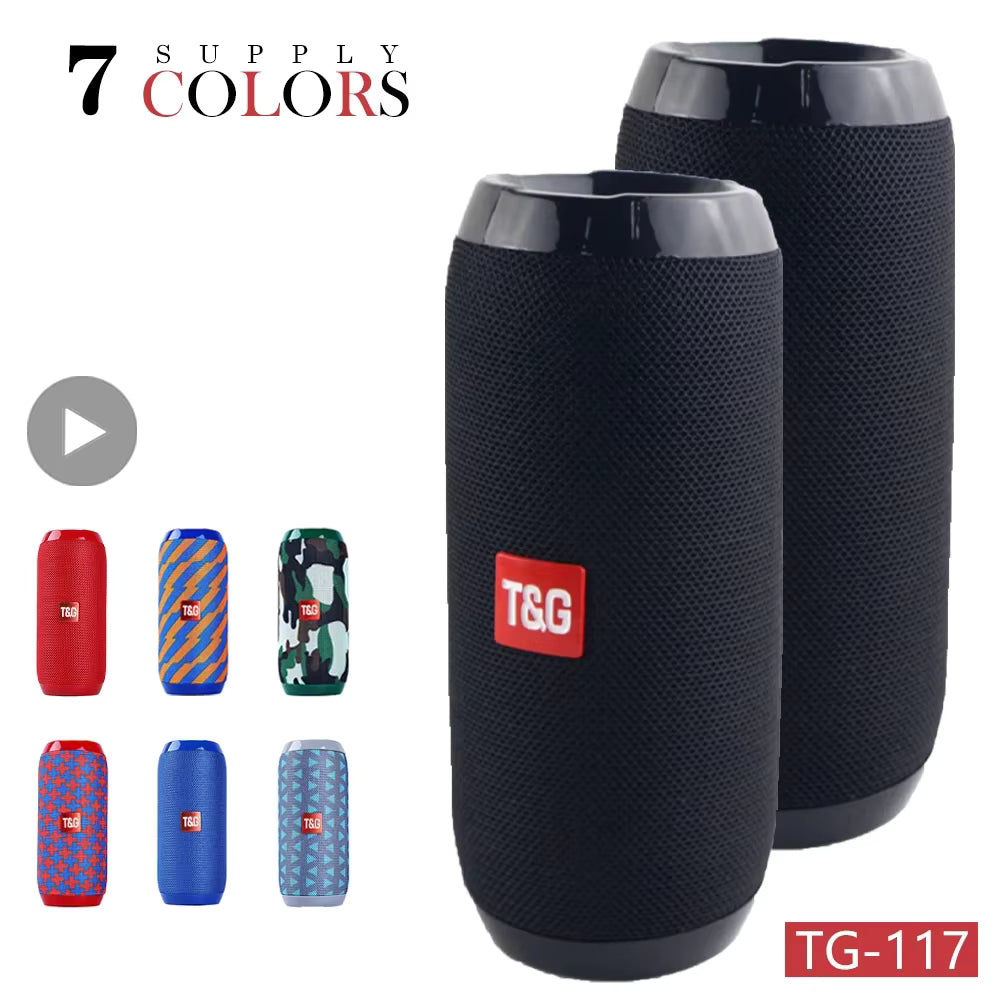 Portable Wireless Bluetooth Speaker Bluetooth Music Sound Box For Caixa De Som Bluetooth Subwoofer Radio FM Handfree Bass System