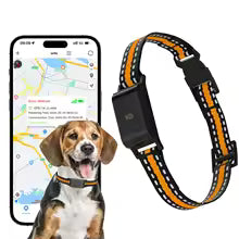 Real-time positioning GPS tracker for dog and pet cat collars