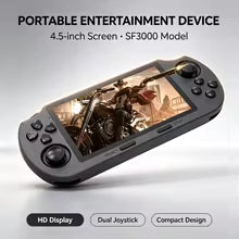 SF3000 Retro Handheld Video Game Console Linux System 4.5 Inch 854*480 IPS Screen 3000mAh Portable Pocket Video Games Player